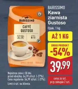 ALDI BARISSIMO Kawa ziarnista Gustoso oferta