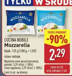 ALDI Cucina Nobile Mozzarella oferta