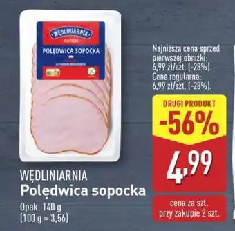 ALDI WĘDLINIARNIA Polędwica sopocka oferta