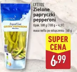 ALDI LYTTOS Zielone papryczki pepperoni oferta