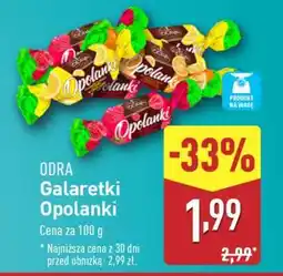 ALDI ODRA Galaretki Opolanki oferta