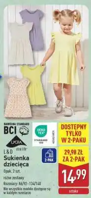 ALDI Sukienka dziecięca oferta