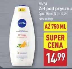 ALDI NIVEA Żel pod prysznic oferta