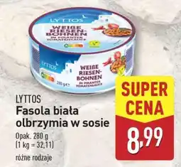 ALDI LYTTOS Fasola biała olbrzymia w sosie oferta