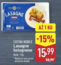 ALDI Cucina Nobile Lasagne bolognese oferta