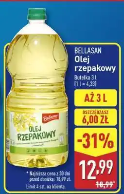 ALDI BELLASAN Olej rzepakowy oferta