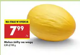 Biedronka Melon żółty na wage oferta