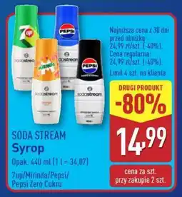 ALDI SODA STREAM Syrop oferta