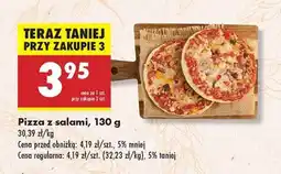 Biedronka Pizza z salami 130 g oferta