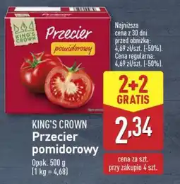 ALDI KING’S CROWN Przecier pomidorowy oferta