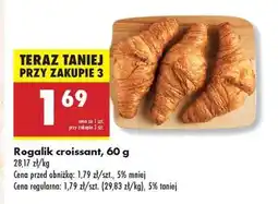 Biedronka Rogalik croissant 60 g oferta