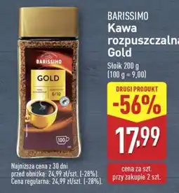 ALDI BARISSIMO Kawa rozpuszczalna Gold oferta