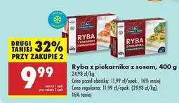 Biedronka Ryba z piekarnika z sosem, 400 g oferta