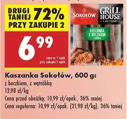 Biedronka Kaszanka Sokołów, 600 g oferta