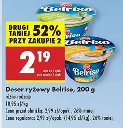 Biedronka Deser ryżowy Belriso, 200 g oferta