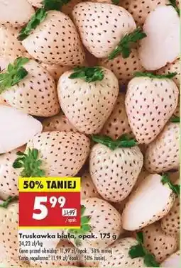 Biedronka Truskawka biała, opak oferta