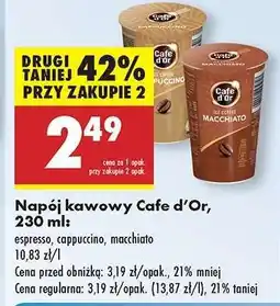 Biedronka Napój kawowy Cafe d'Or, 230 ml oferta