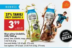 Biedronka Skyr pitny Lindahls, 350/380 g oferta