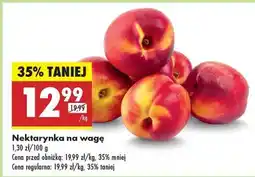 Biedronka Nektarynka na wage oferta