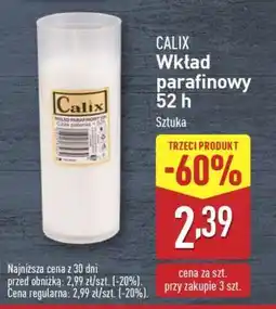 ALDI CALIX Wkład parafinowy 52 h oferta