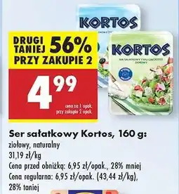 Biedronka Ser sałatkowy Kortos, 160 g oferta