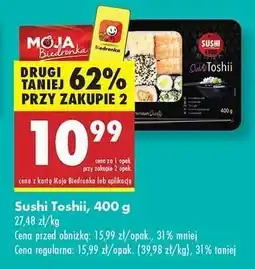 Biedronka Sushi Toshii 400 g oferta