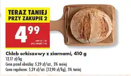 Biedronka Chleb orkiszowy z ziarnami, 410 g oferta