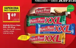 Biedronka Wafelki Prince Polo XXL, 42-50 g oferta