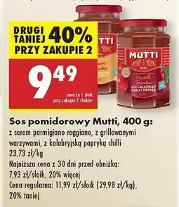 Biedronka Sos pomidorowy Mutti, 400 g oferta