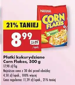 Biedronka Płatki kukurydziane Corn Flakes , 500 g oferta