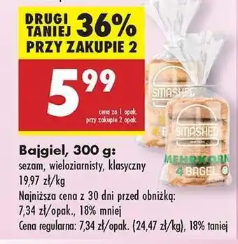 Biedronka Bajgiel, 300 g oferta