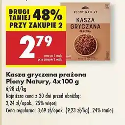 Biedronka Kasza gryczana prażona Plony Natury 4x100 g oferta