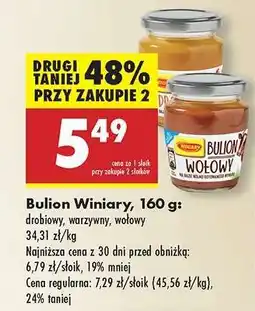 Biedronka Bulion WINIARY 160 g oferta