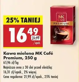 Biedronka Kawa mielona MK Café Premium 250 g oferta