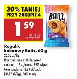 Biedronka Rogalik kakaowy Baitz 60 g oferta