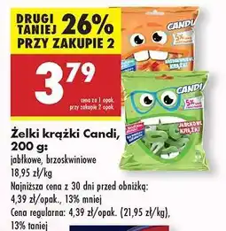 Biedronka Żelki krążki Candi, 200 g oferta