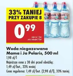 Biedronka Woda niegazowana Mama i Ja Polaris, 500 ml oferta