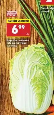 Biedronka Kapusta pekińska młoda na wagę oferta