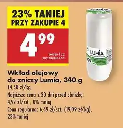 Biedronka Wkład olejowy do zniczy Lumia , 340 g oferta