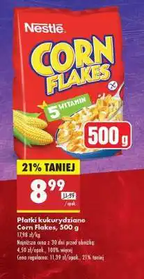 Biedronka Płatki kukurydziane Corn Flakes , 500 g oferta