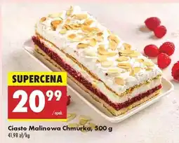Biedronka Ciasto Malinowa Chmurka, 500 g oferta