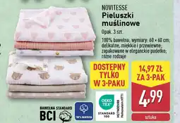 ALDI NOVITESSE Pieluszki muślinowe oferta