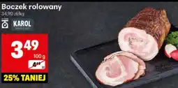 Delikatesy Centrum Boczek rolowany oferta