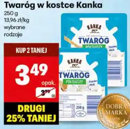 Delikatesy Centrum Twaróg w kostce Kanka oferta