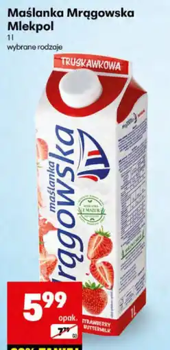 Delikatesy Centrum Maślanka Mrągowska Mlekpol oferta