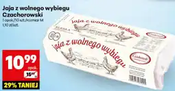 Delikatesy Centrum Jaja z wolnego wybiegu Czachorowski oferta