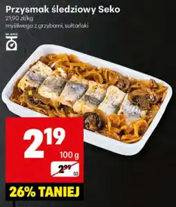 Delikatesy Centrum Przysmak śledziowy Seko oferta