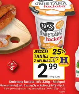 Hitpol Smietana Laciata oferta