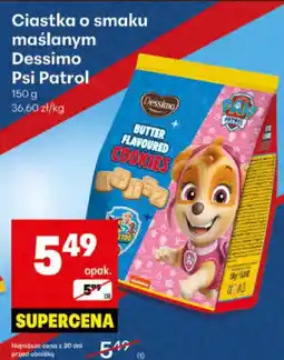 Delikatesy Centrum Ciastka o smaku maślanym Dessimo Psi Patrol oferta