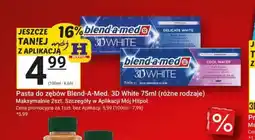 Hitpol Pasta do zębów Blend-A-Med. 3D White oferta